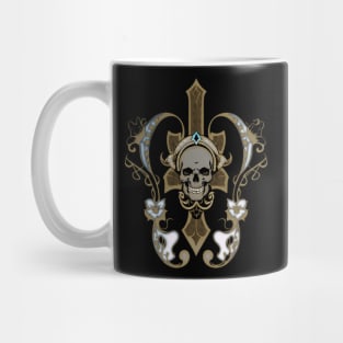 Amazing golden skull Mug